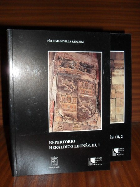 REPERTORIO HERLDICO LEONS. III. Tomos 1 y 2. Municipios de la letra L